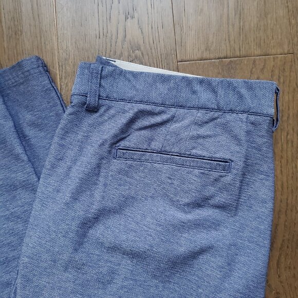 ADIDAS Men's Sport Slacks Blue Activewear Pants 38 x 32 Pockets Lightweight - Picture 6 of 9